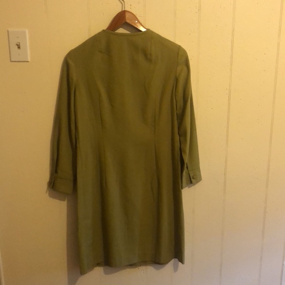 Vintage Green Dress - Picture 2 of 6